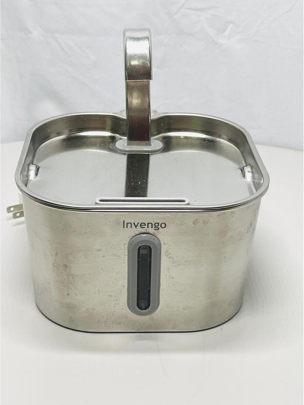Invengo Stainless Steel Cat Water Fountain Tested